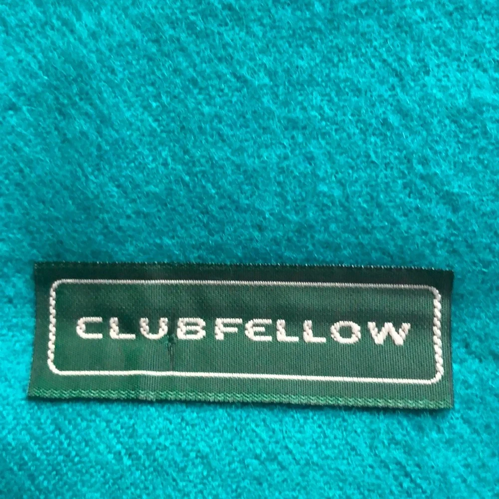 VTG Stylish Cllubfellow Wool Scarf Unisex